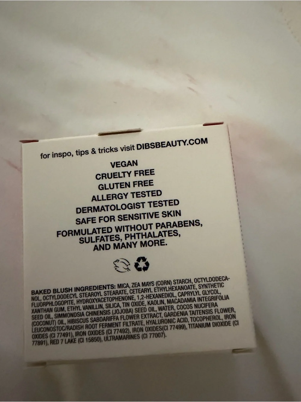 Dibs The Duet Baked Blush Duo | Backstage Mauve